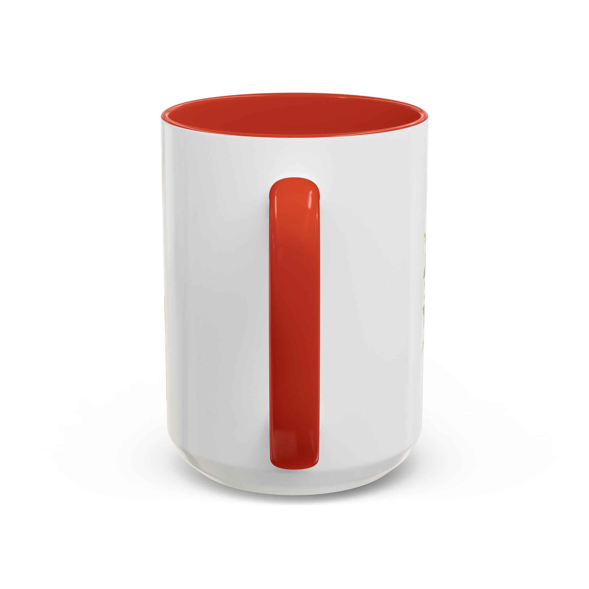 Majota Logo Accent Coffee Mug — Personalized Floral Accent 11/15oz