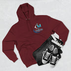 Majota Logo Hoodie – Lightweight White Fleece Pullover