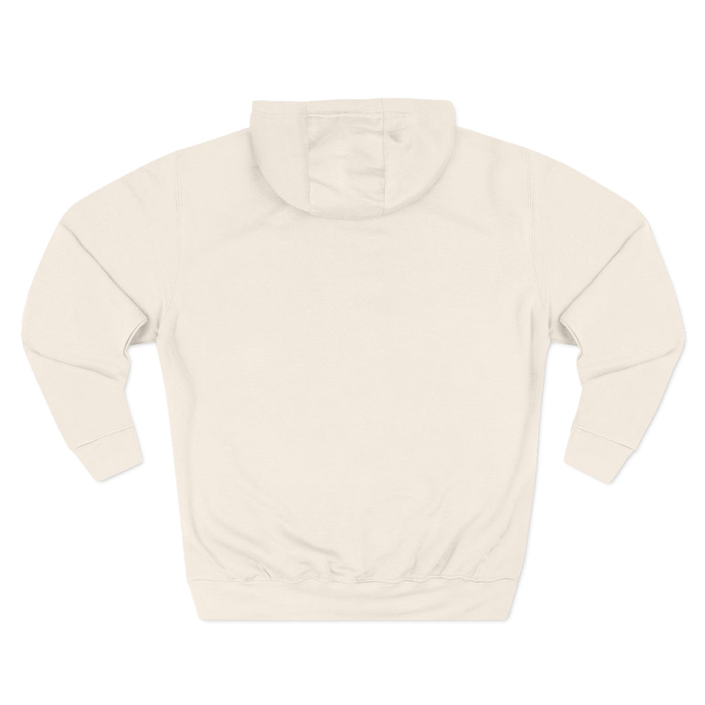 Majota Logo Hoodie – Lightweight White Fleece Pullover