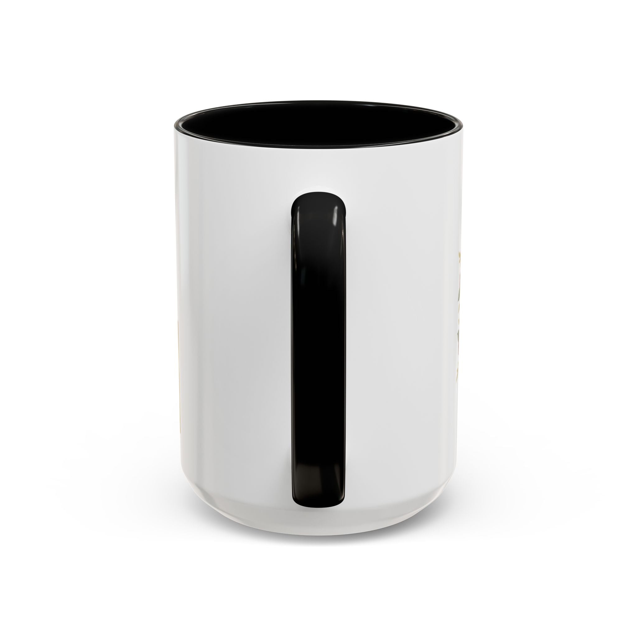 Majota Logo Accent Coffee Mug — Personalized Floral Accent 11/15oz