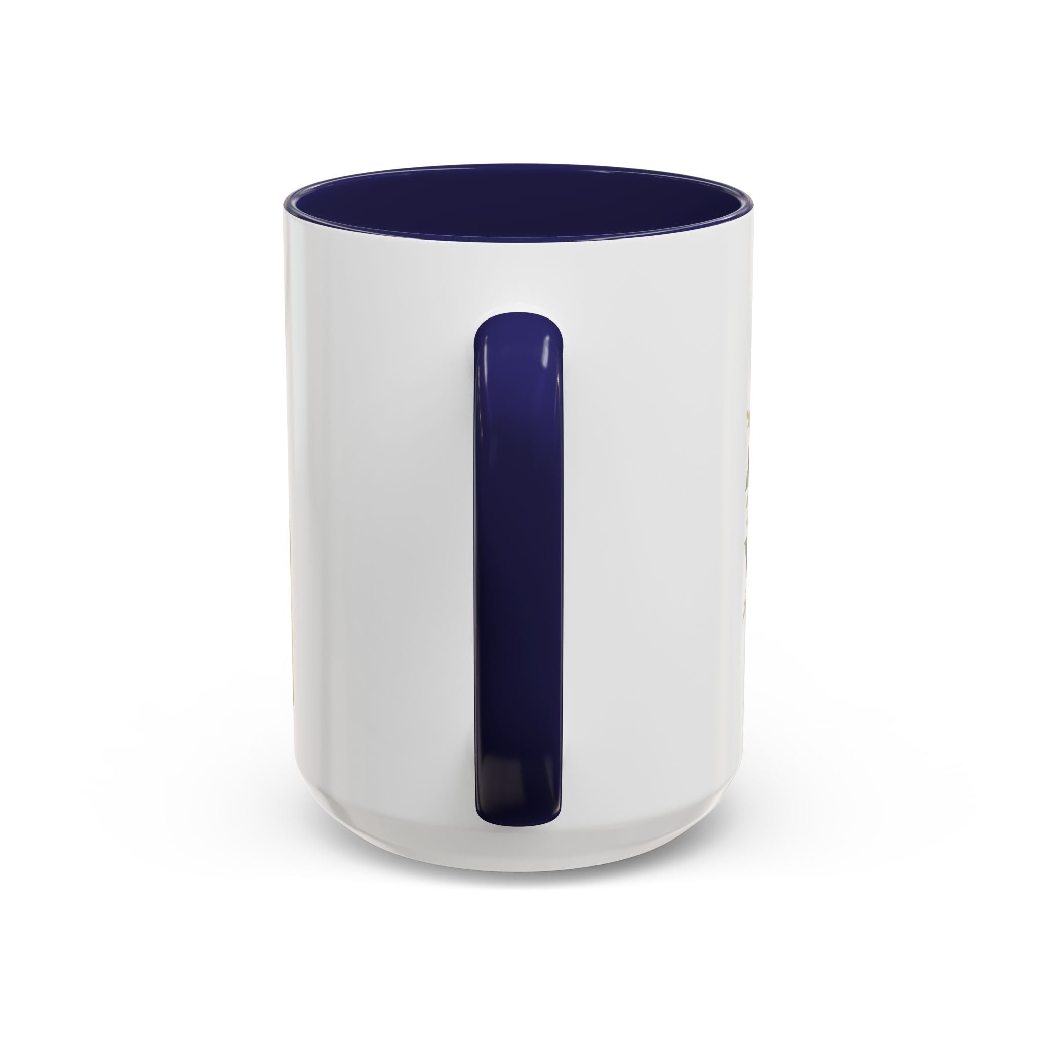 Majota Logo Accent Coffee Mug — Personalized Floral Accent 11/15oz