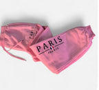 Pink “PARIS FRANCE” Sweatpants – Size Medium