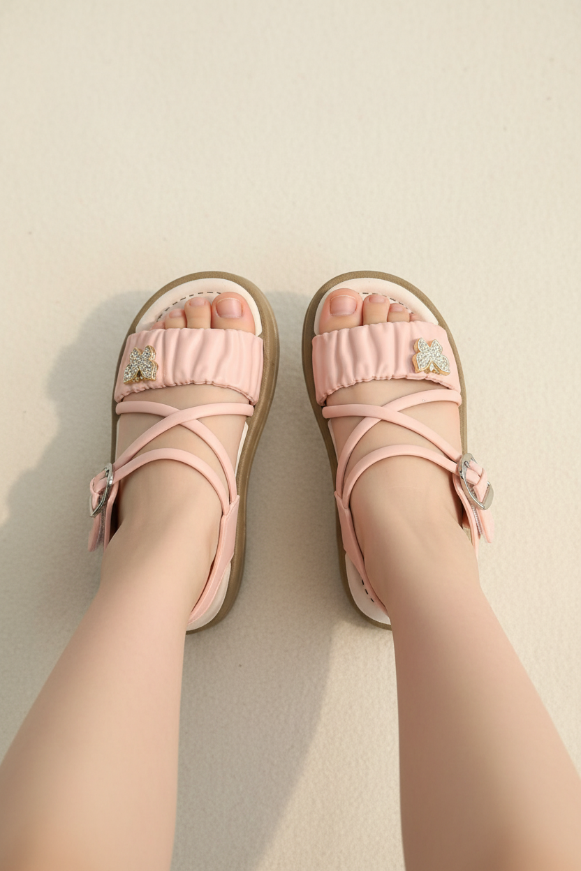 Kids’ Sandals Wholesale Lot – Assorted Styles & Colors