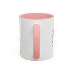 Majota Logo Accent Coffee Mug — Personalized Floral Accent 11/15oz