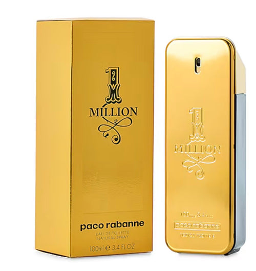 1 Million Eau De Toilette Spray By Paco Rabanne 3.4 oz / 100 ml For Men