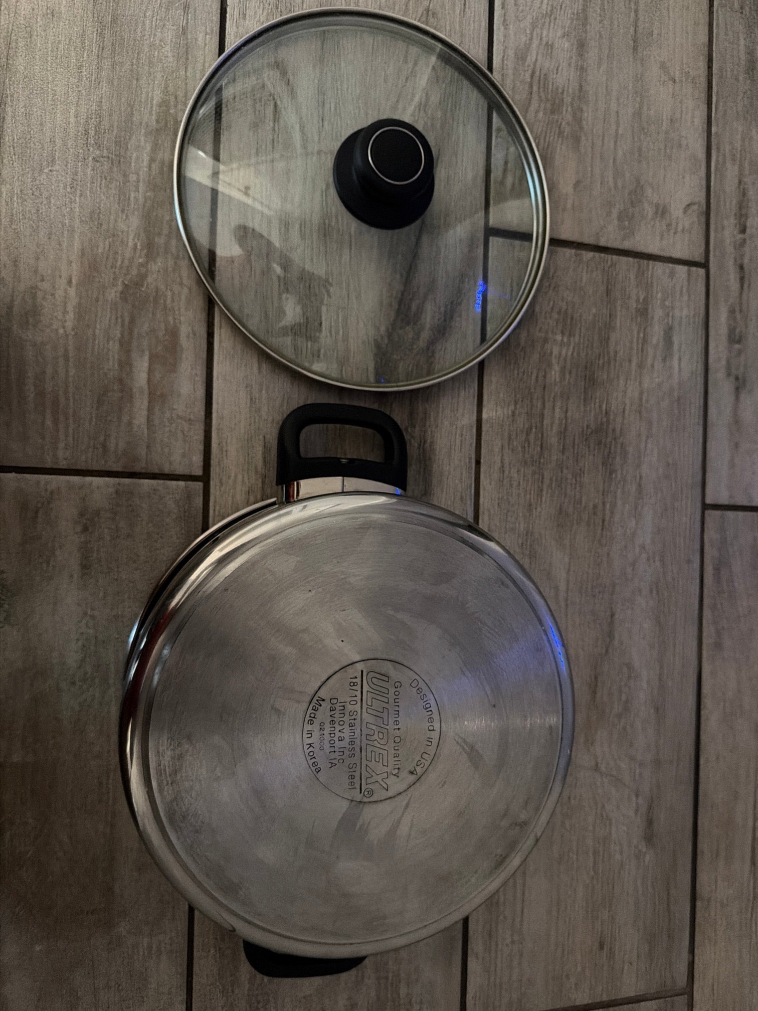 Innova ULTREX Gourmet Quality Non-Stick Pot With Glass Lid