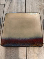 Mastercuisine Square Plate and Bowl Stoneware Dinner Set Of 3
