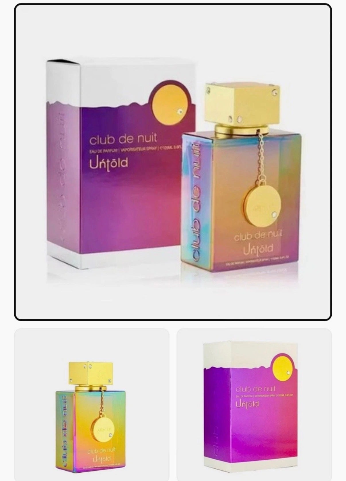 Club de nuit by Armaf 3.6 FL oz Eau De Parfum